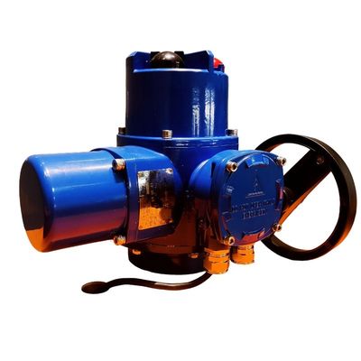 তাপ সুরক্ষা বিস্ফোরণ-প্রমাণ actuator 220V এসি পার্ট টার্ন বৈদ্যুতিক actuator